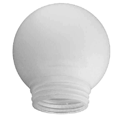 Рассеиватель к НСП 03-60/НББ 64-60 "Шар" d150 пластик молоч. Элетех 1005550357