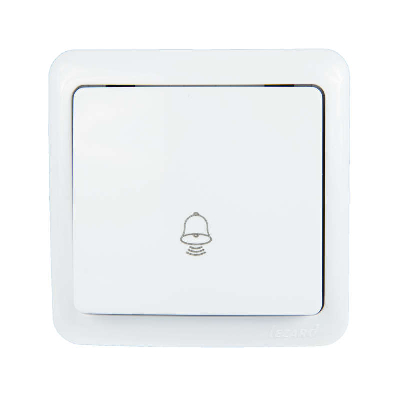 Кнопка звонка VIOLA бел. LEZARD 751-0200-103