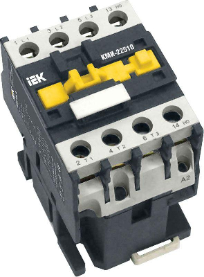 Контактор КМИ-23210 32А 230В/АС3 1НО ИЭК KKM21-032-230-10