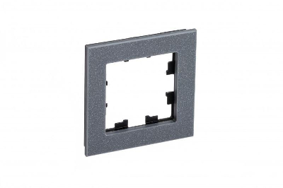 Рамка 1-м ATLASDESIGN NATURE мрамор айс грей SchE ATN343201