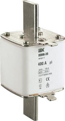 Вставка плавкая ППНИ-39 400А габарит 3 ИЭК DPP50-400