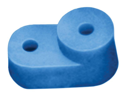 Изолятор углов. для "О" шины син. ИЭК YIS32