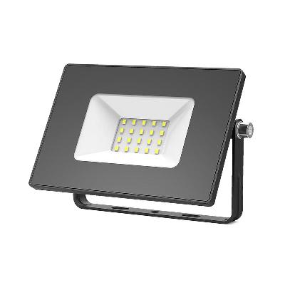 Прожектор светодиодный Elementary 20Вт IP65 6500К черн. Gauss 613100320