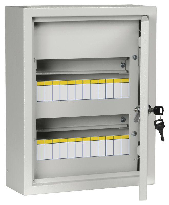 Корпус металлический ЩРн-24з-1 36 УХЛ3 IP31 ИЭК MKM14-N-24-31-Z