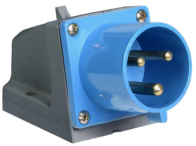 Вилка эл. наруж. уст. 32А 2P+PE 220В IP44 ССИ-523 ИЭК PSR51-032-3