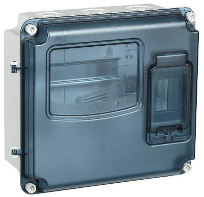 Корпус пластиковый ЩУРн-П 1/3 IP66 PC ИЭК MSP1-N-03-55