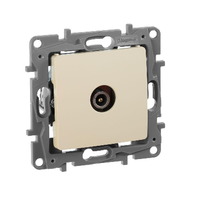 Механизм розетки TV СП Etika проходная 14дБ 5-862 мГц сл. кость Leg 672363