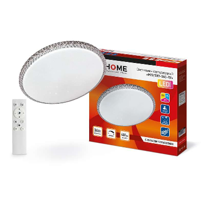 Светильник светодиодный MYSTERY-36D-ПУ 36Вт 230В 3000-6500К 2900лм 400х70мм IN HOME 4690612025933