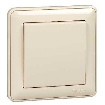 Выключатель 1-кл. СП W59 10А IP20 10АХ в сборе сл. кость SchE VS110-154-28