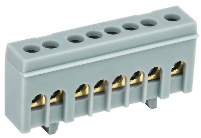 Шина L "фаза" в корп. изоляции на DIN-рейку ШНИ-6х9-8-К-Ср ИЭК YNN10-69-8KD-K02