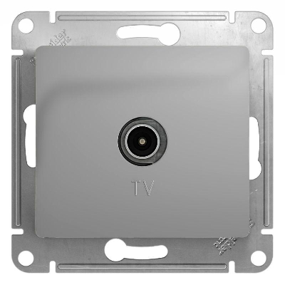 Механизм коннектора TV антены Glossa алюм. SchE GSL000393