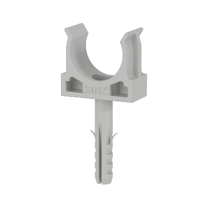 Держатель для труб (клипса) d20мм+дюбель с винтом DKC 51320