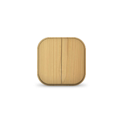 Выключатель 2-кл. ОП IP20 сосна IONICH 1436