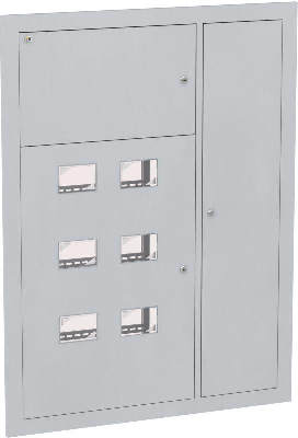 Щит этажный ЩЭ-6 (пустой) ИЭК MKM42-06-1270-31