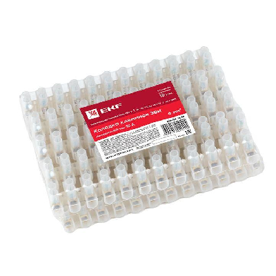 Колодка клеммная 12мм 15А EKF plc-KK-12-15