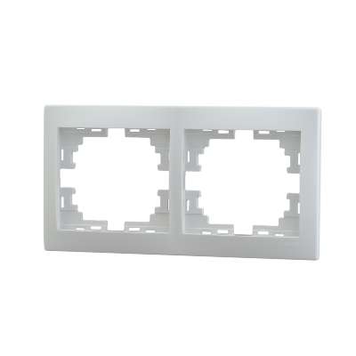 Рамка 2-м Мира горизонт. бел. Lezard 701-0200-147