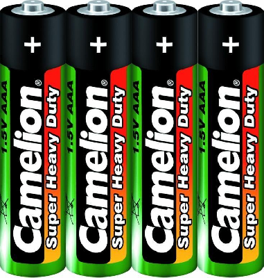 Элемент питания солевой R R03 (шринка 4шт) Camelion 1659