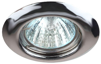 Светильник ST3 CH штампован. MR16 12В 50Вт хром ЭРА C0043804