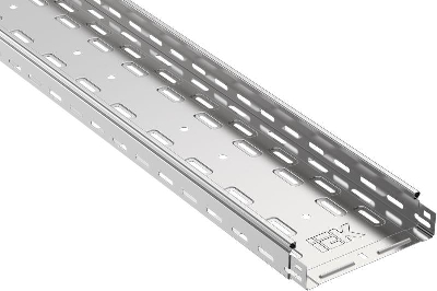 Лоток листовой перфорированный 150х50 L3000 сталь 0.7мм ИЭК CLP10-050-150-3