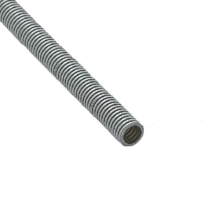 Труба гофрированная ПВХ d25мм с зондом сер. (50м) Рувинил 12501