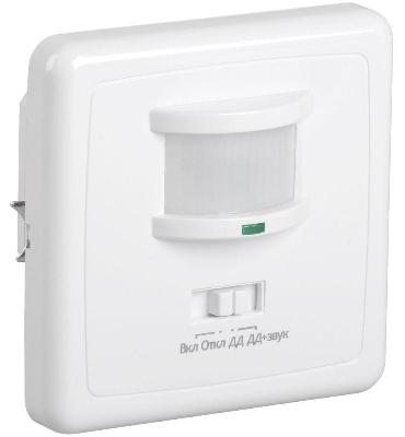 Детектор движения ДД 035 500Вт угол обз. 140град. дальн. 12м IP20 бел. ИЭК LDD12-035-500-001