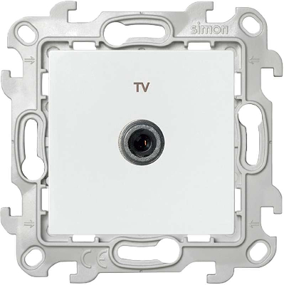 Механизм ТВ розетки 1-м Simon24 бел. 2450477-030