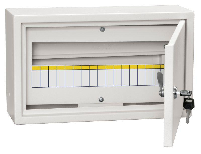 Корпус металлический ЩРн-18з-1 38 УХЛ3 IP31 ИЭК MKM13-N-18-31-Z